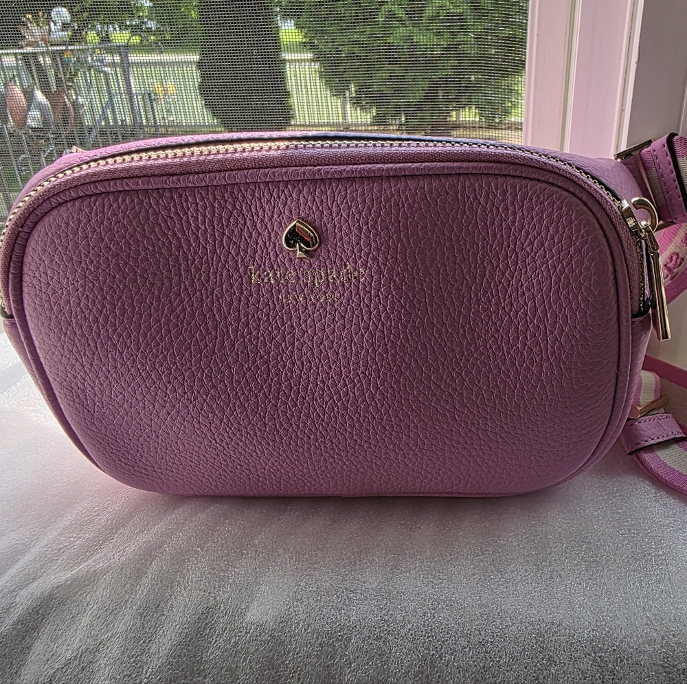 Kate Spade EMMA  Vibrant Pink  Crossbody Bag . FANNY PK